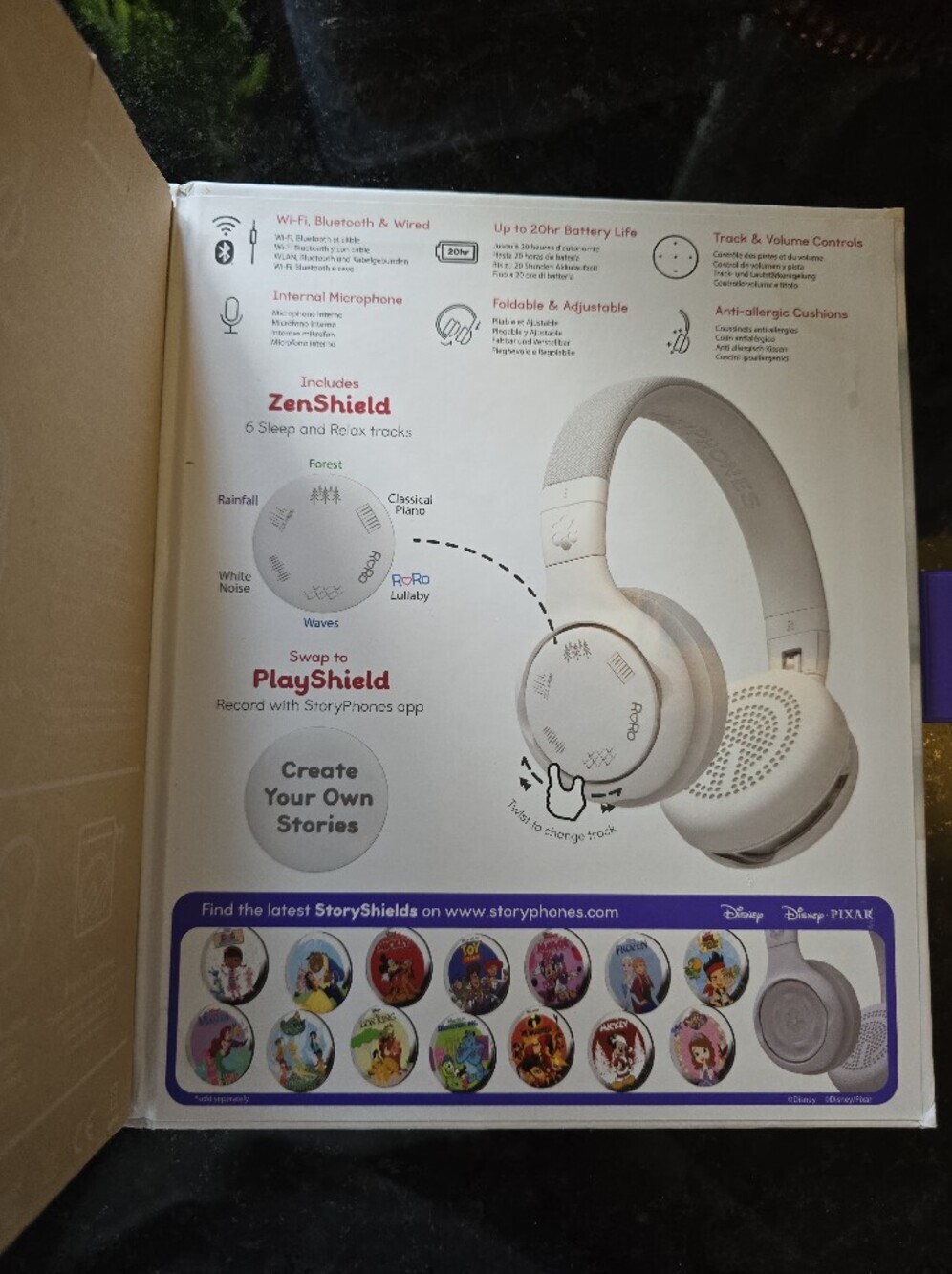 StoryPhones Kids Wireless Headphones By Onanoff